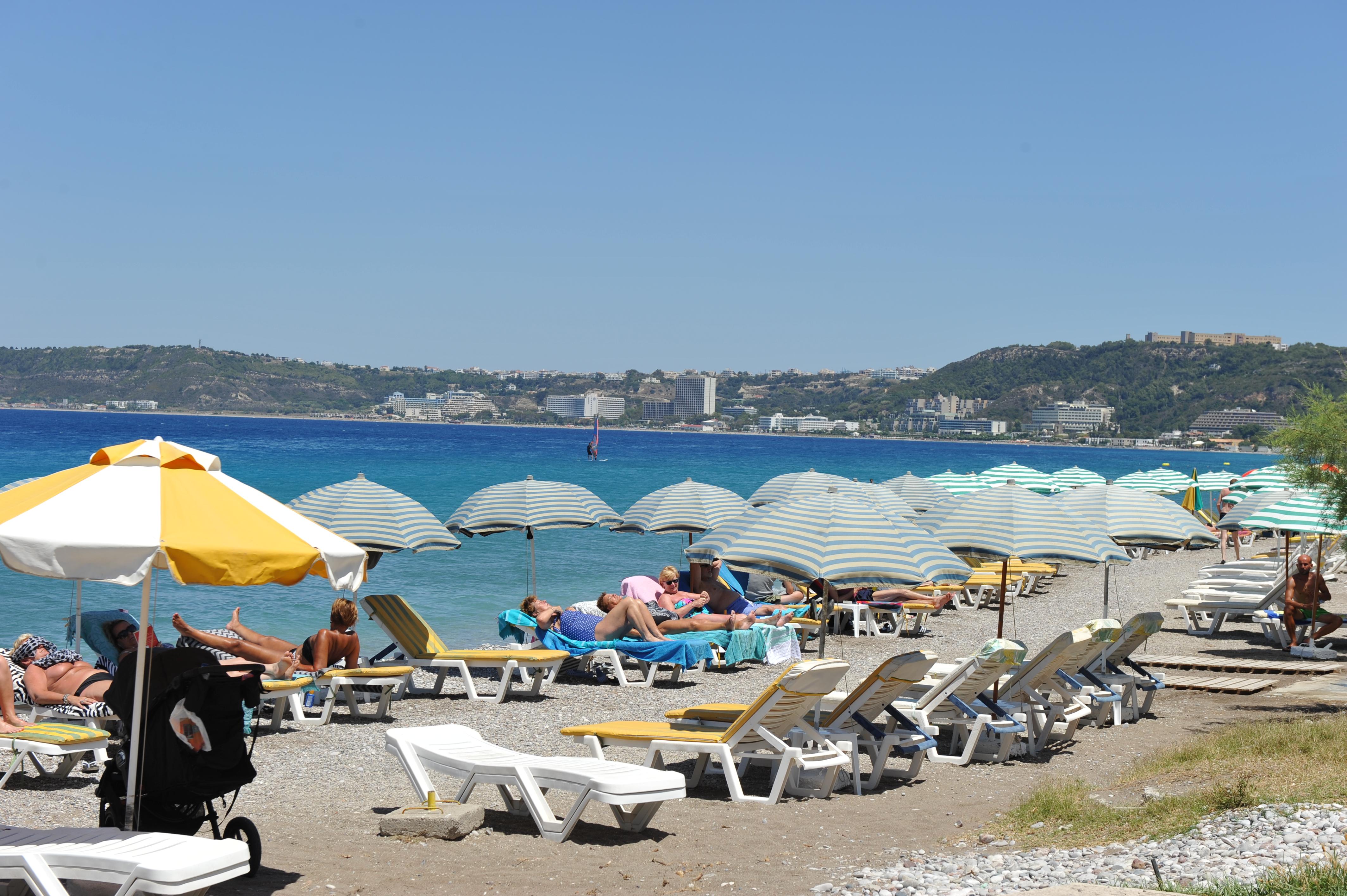 Heleni Beach Hotel Ialysos  Exterior foto